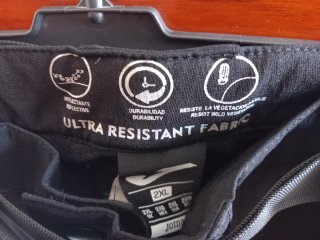 Pantalones Joma Trekking Negros Talla 2XL