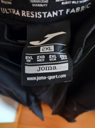 Pantalones Joma Trekking Negros Talla 2XL