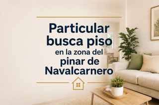 Particular busca piso venta en el Pinar