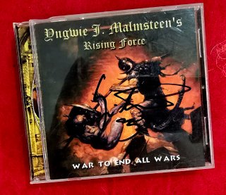 CD Yngwie Malmsteen's Rising Force Firmado
