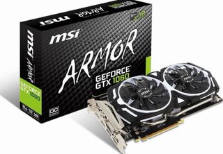 MSI GeForce GTX 1060 ARMOR 6G OCV1