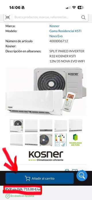 Aire Acondicionado NUEVO Inverter + wi-fi