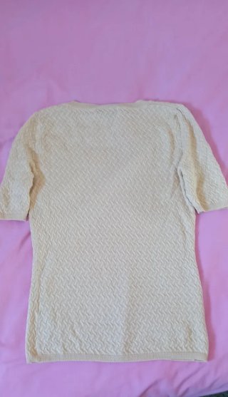 Ellen Tracy Jersey Seda y Cachemira Talla S