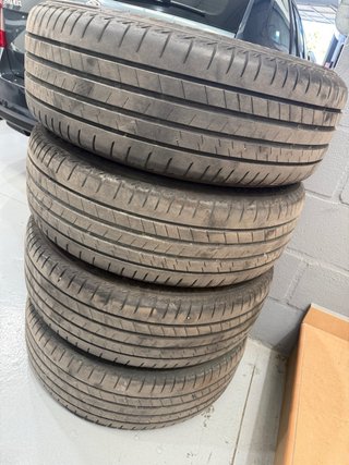 4 Llantas originales de BMW X3 18” con Neumáticos