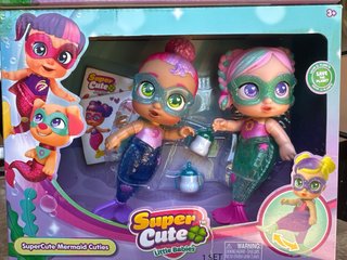 Super Cute Little Babies Sirenas Set 2 Muñecas