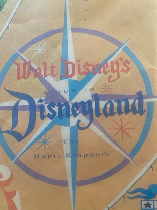 Mapa Disneyland 1968 Cuidado aunque con señales ,