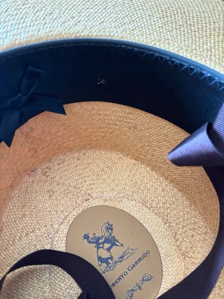 Sombrero Panamá ala ancha