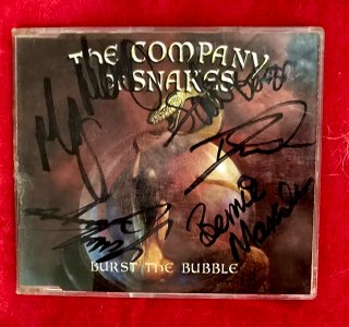 CD The Company of Snakes Firmado