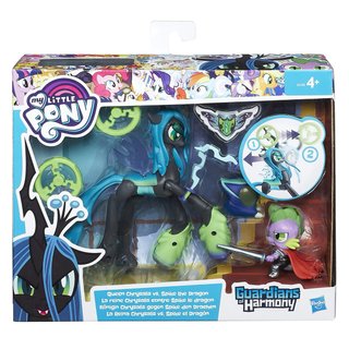 My Little Pony Queen Chrysalis vs Spike