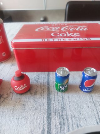 Kit 8 Oggetti Vintage CocaCola Anni 70/80