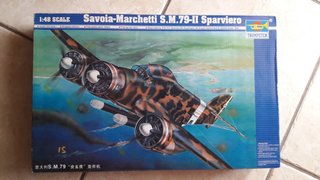 Savoia-Marchetti SM.79-II Sparviero 1/48 TRUMPETER