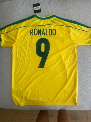 Camiseta Brasil Ronaldo 9 Talla S