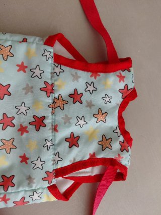 Portabebés para muñecas con estrellas Marca: Goula