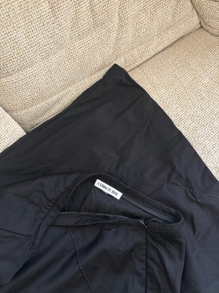 Falda midi evasé Cerruti 1881 negra