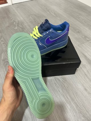 Nike Air Force 1 Azul Brillante Morado