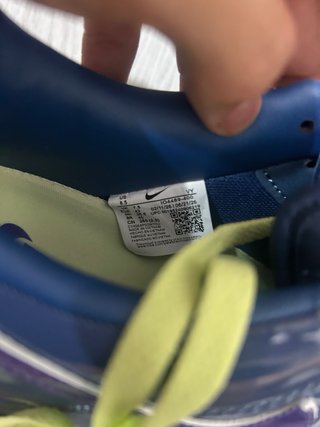 Nike Air Force 1 Azul Brillante Morado