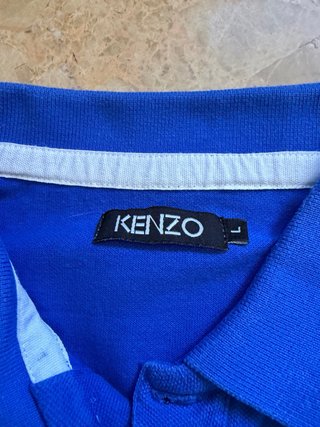 Polo Kenzo Azul Original Tigre