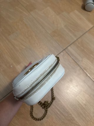 Bolso Gucci Blanco Cadena GG Marmont