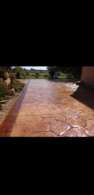 Hormigón impreso para exteriores 614427404