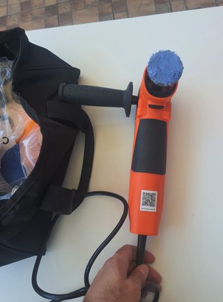 Pulidora Coche 600W + Bolso y Accesorios