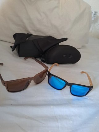 Gafas Oakley Holbrook estilo madera