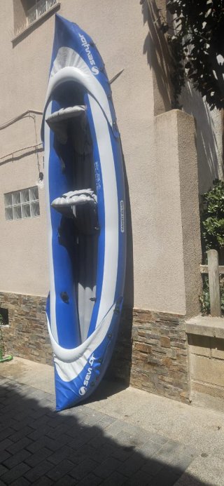 Kayak hinchable 2 plazas Sevylor + remos