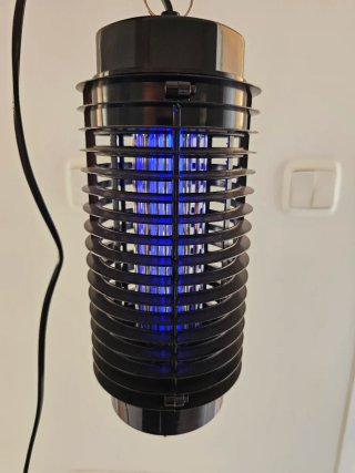 Lámpara Mata Mosquitos Eléctrica Azul