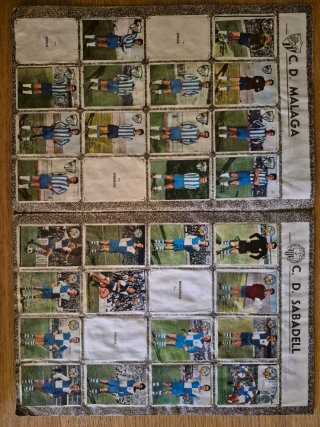 Álbum Fher Campeonato Fútbol 1967-68 Incompleto