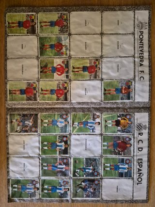 Álbum Fher Campeonato Fútbol 1967-68 Incompleto