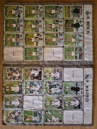 Álbum Fher Campeonato Fútbol 1967-68 Incompleto