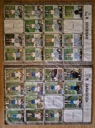 Álbum Fher Campeonato Fútbol 1967-68 Incompleto