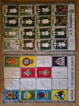 Álbum Fher Campeonato Fútbol 1967-68 Incompleto