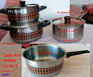 Wok-ensaladera acero-molde tarta-tijeras
