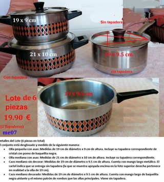 Wok de cocina: Recipiente hondo, diámetro 32 cm.
