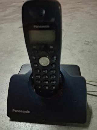 Teléfono Inalámbrico Panasonic KX-TCD430GC Negro