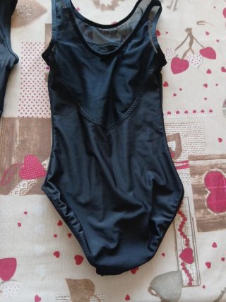 Maillot de baile negro  niña