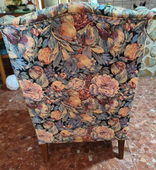 Sofá 3 plazas y 2 sillones floral
