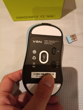 VGN Dragonfly Y2 PRO Azul Ratón Gaming