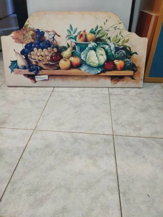 Quadro grande stampa frutta