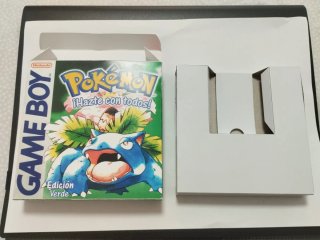 Pokémon Edición Verde Caja Nintendo Game Boy