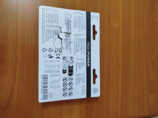 20 Pilas AAA TEDI POWER 1.5V Zinc-Carbón