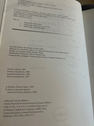 Medicina general Integral volumen I, II,III