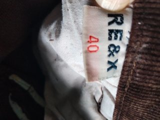 Pantalón de pana marrón