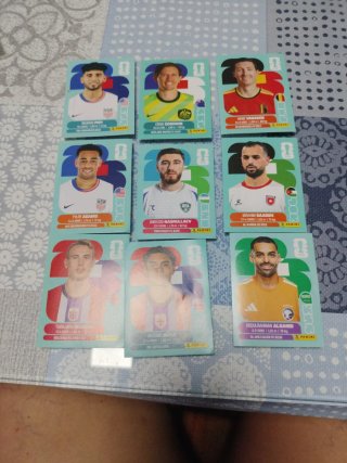 Cartas Mundial 2026 Panini
