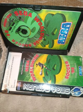 Sega Worldwide Soccer 98 - Sega Saturn