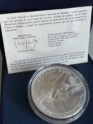 Pack 2 Monedas 10€ Plata V Centenario 2019+2020