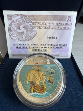 Pack 2 Monedas 10€ Plata V Centenario 2019+2020
