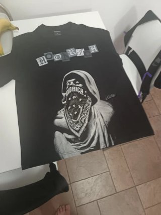 T-shirt HOODRICH Nera Taglia M