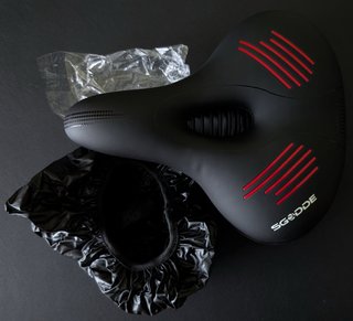 Sillín acolchado cómodo para bicicleta