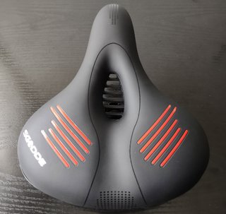 Sillín acolchado cómodo para bicicleta